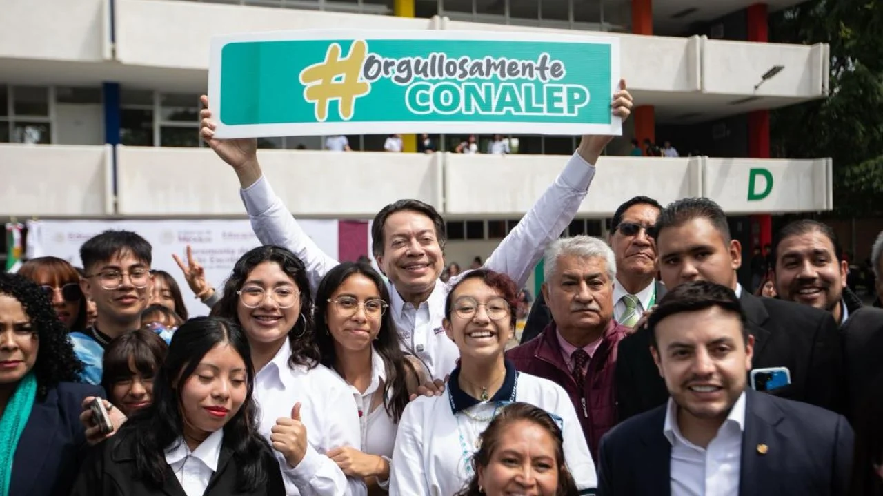 Anuncia Mario Delgado inversión de 37.5 mdp del programa La Escuela es Nuestra para 25 planteles del Conalep en CDMX