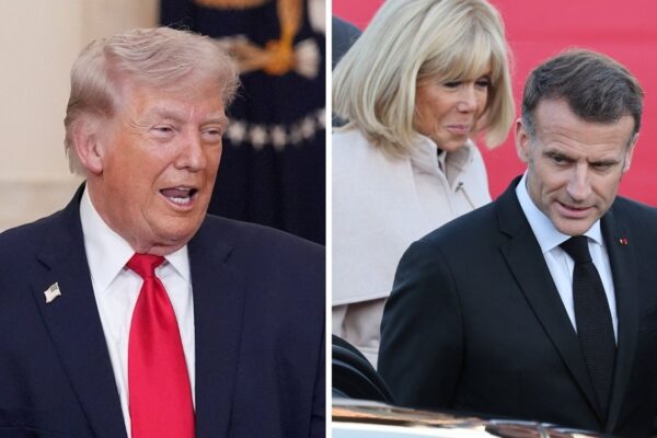 Macron califica de ‘poco elegantes’ los comentarios de Trump sobre su matrimonio