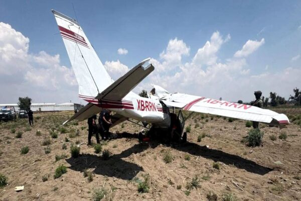 Desplome de avioneta Cessna 172 en Puebla deja cuatro fallecidos