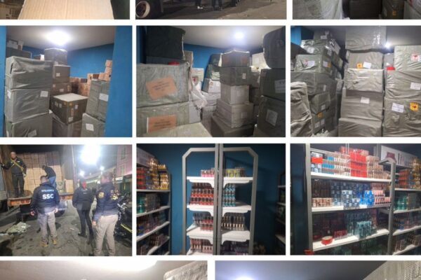 Decomisan 79 toneladas de mercancía ilegal en el Centro Histórico de la CDMX