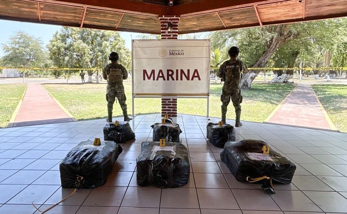Asegura Marina 265 kg de presunta cocaína en costas de Michoacán