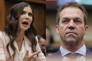 Revelan fotos y chats de Byron Noem, esposo de Kristi Noem, en contexto de ‘bimboficación’