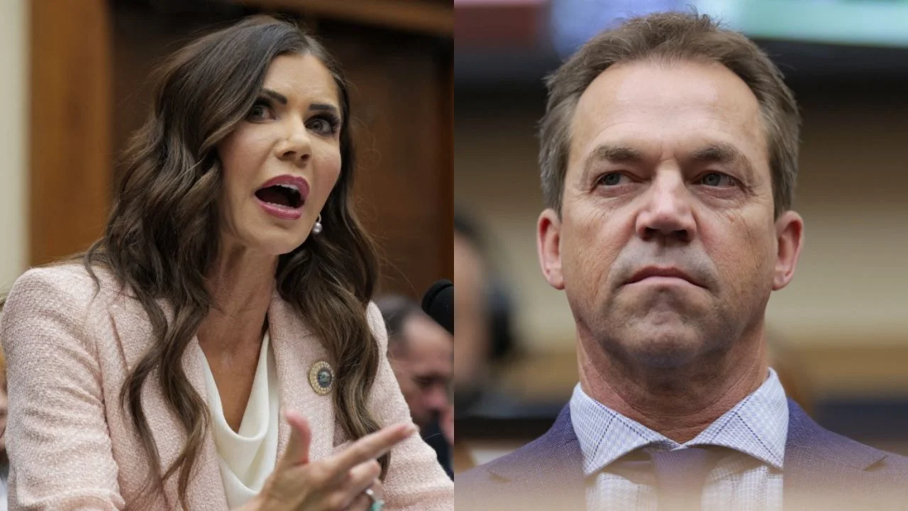 Revelan fotos y chats de Byron Noem, esposo de Kristi Noem, en contexto de ‘bimboficación’