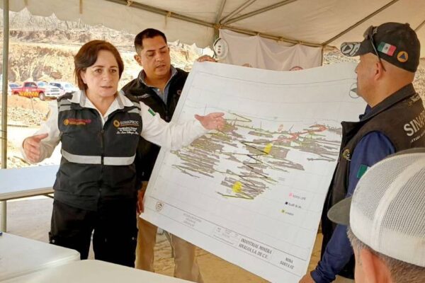Implementan nueva estrategia de rescate para tres mineros atrapados en Sinaloa