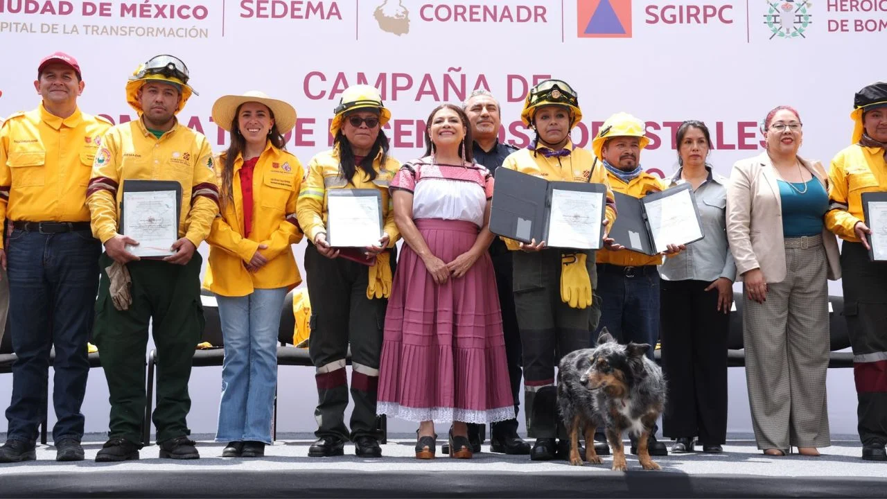 Inicia CDMX campaña contra incendios forestales; Guerrero reporta cinco focos activos