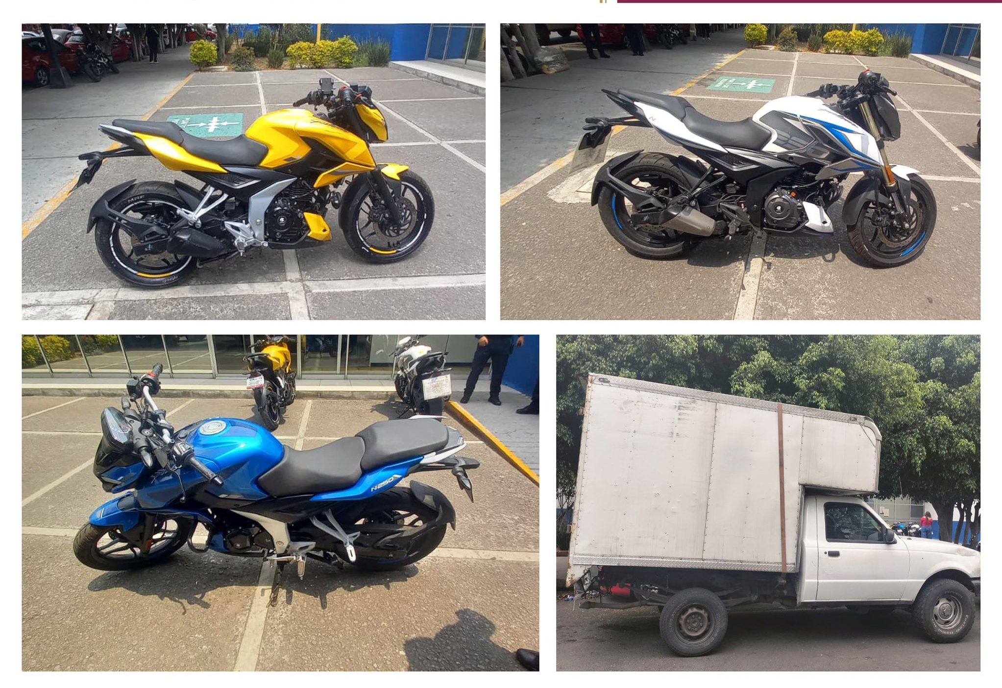 Detienen a dos hombres por robo de tres motocicletas en Gustavo A. Madero