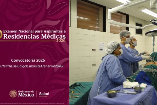 Anuncian convocatoria ENARM 2026, apoyo universal para primaria y reconocimientos a científicas