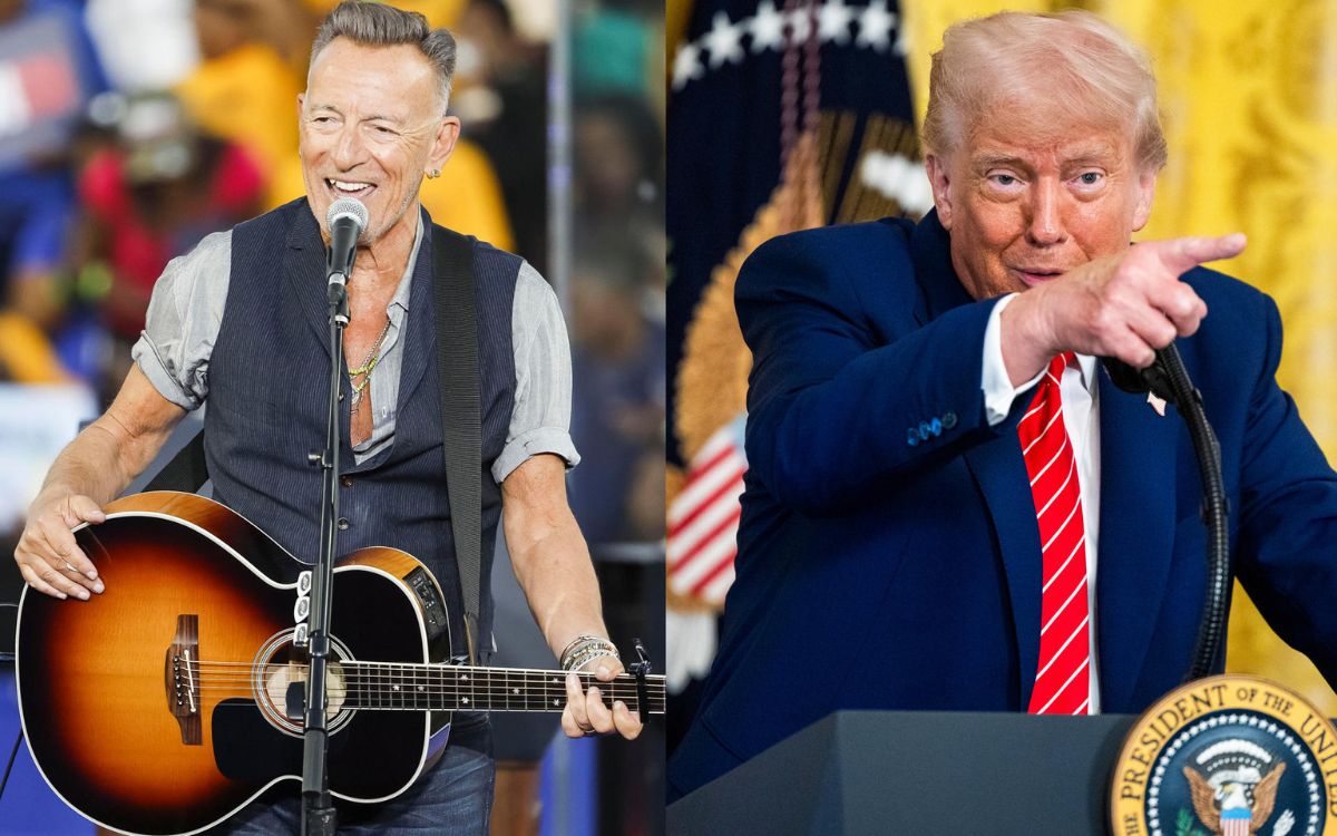 Donald Trump arremete contra Bruce Springsteen llamándolo ‘perdedor’ y ‘ciruela pasa’ tras sus críticas