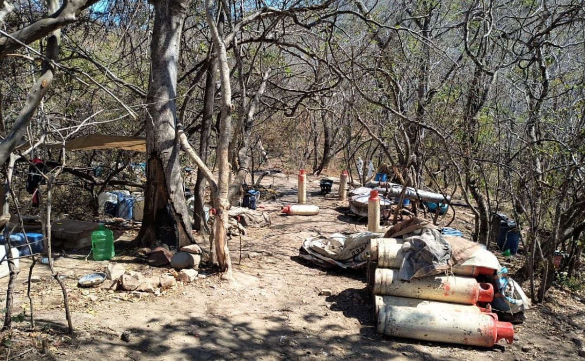 Autoridades neutralizan narcolaboratorio de Los Chapitos en Cosalá, Sinaloa
