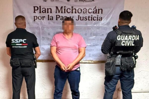 Detienen a Rafael N., alias ‘El Mike’ o ‘El Aurora’, vinculado a la célula del CJNG que asesinó al alcalde Carlos Manzo