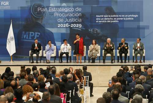 Presenta Ernestina Godoy Plan Estratégico de Procuración de Justicia 2026-2030 para reestructurar la FGR