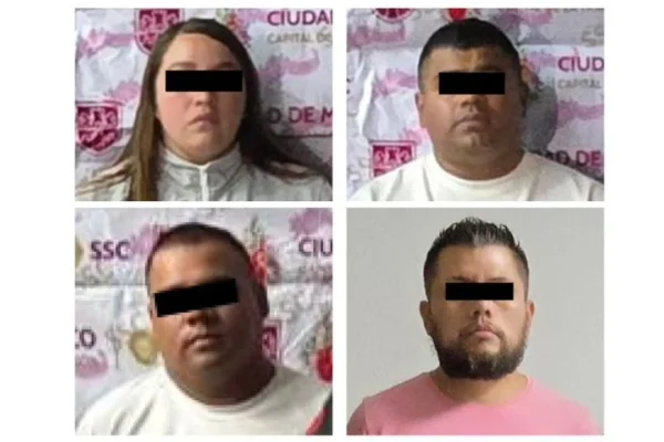 Detienen a cuatro presuntos integrantes de grupo delictivo por extorsión a transportistas en CDMX