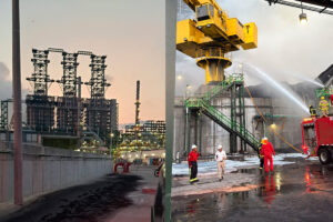 Controlan incendio en refinería Dos Bocas sin heridos ni daños graves; investigan causas