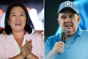 Keiko Fujimori y Rafael López Aliaga lideran conteo electoral en Perú y se perfilan para segunda vuelta