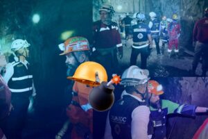 Ajustan estrategia de rescate en mina Santa Fe por presencia de agua