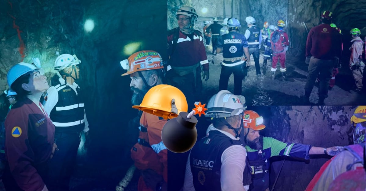 Ajustan estrategia de rescate en mina Santa Fe por presencia de agua