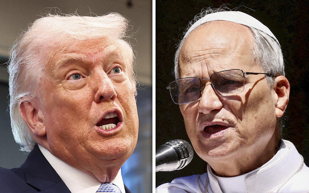 Trump ataca al Papa León XIV por su postura sobre Irán; Sheinbaum respalda mensajes de paz del pontífice