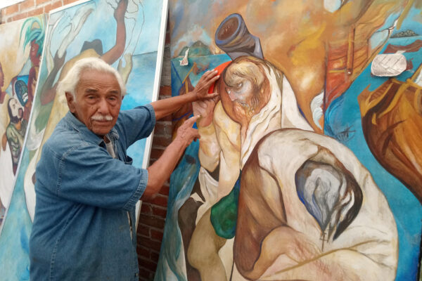 Fallece el muralista Melchor Peredo a los 99 años en Xalapa