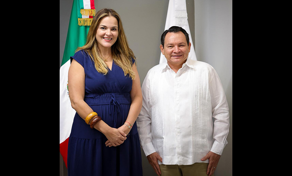 Gobernador y alcaldesa de Mérida coordinan agenda para desarrollo urbano ordenado