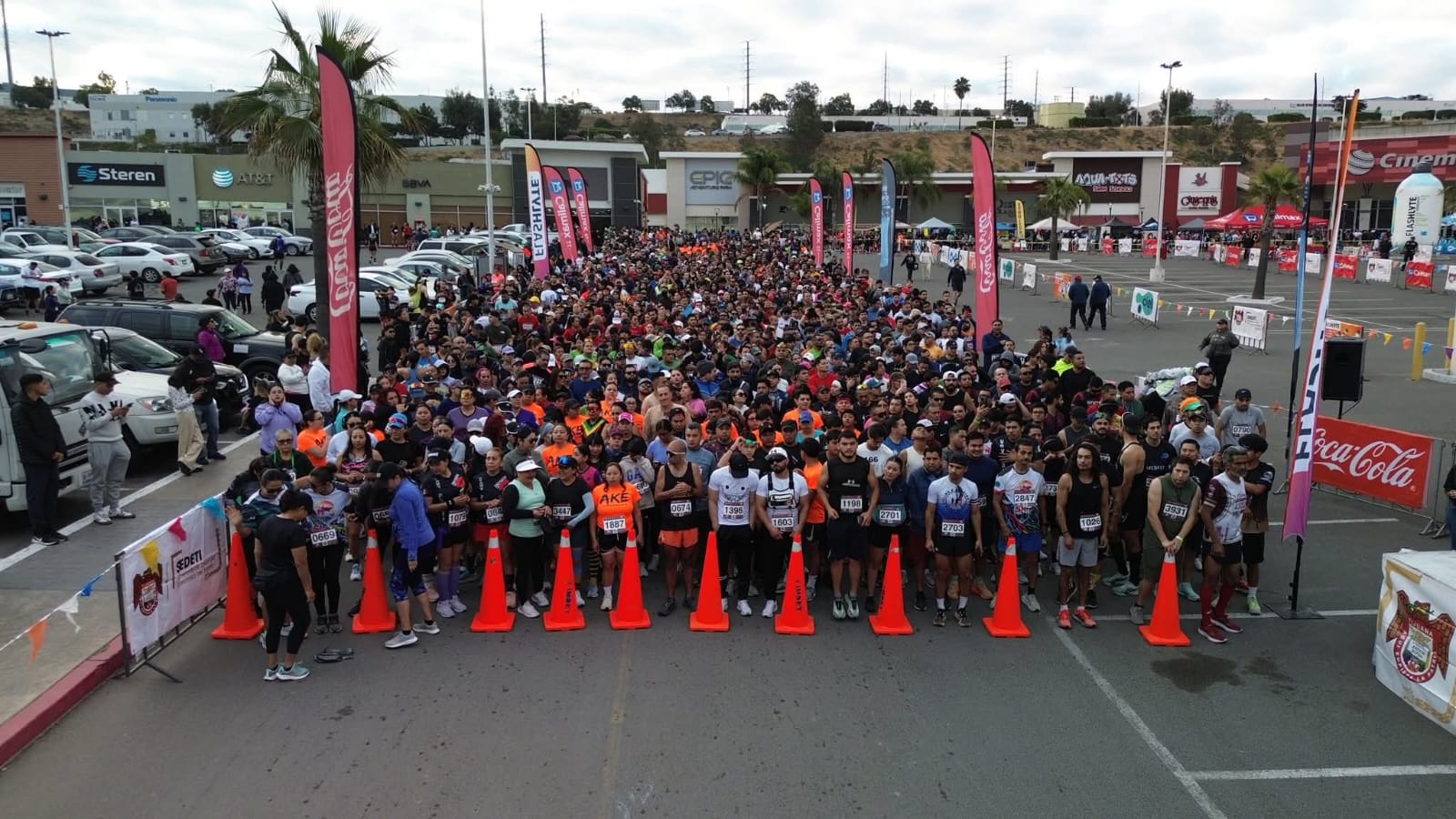 Más de 4,800 corredores participan en segunda etapa del Serial Atlético Delegacional 2026 en Tijuana