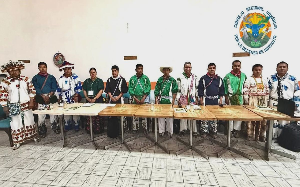Instalan Consejo Consultivo Indígena en San Luis Potosí mientras el pueblo Wixárika exige cancelar concesiones mineras en Wirikuta