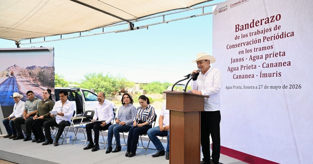 Gobierno de Sonora y federación destinan 800 millones de pesos para rehabilitar tramos carreteros en Cananea y Agua Prieta