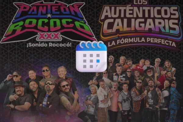 Panteón Rococó y Los Auténticos Caligaris actuarán en el Coliseo GNP Seguros en octubre