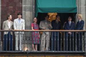 BTS comparte video inédito de su visita a Palacio Nacional con Claudia Sheinbaum