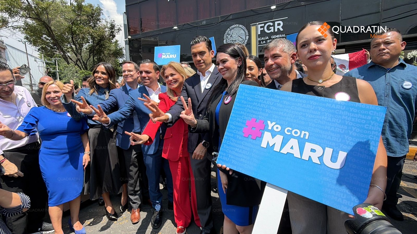 Maru Campos comparece ante la FGR y acusa al gobierno federal de fabricarle un caso por operativo con la CIA