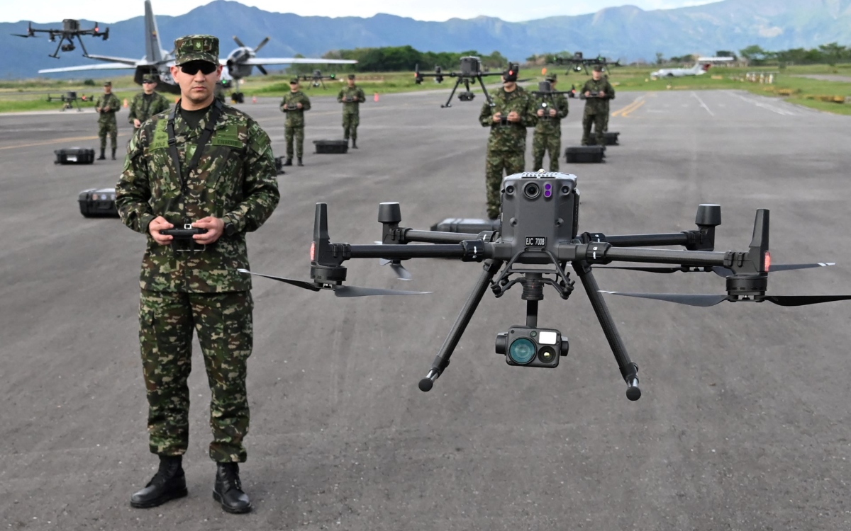 Colombia despliega drones artillados para enfrentar a las guerrillas