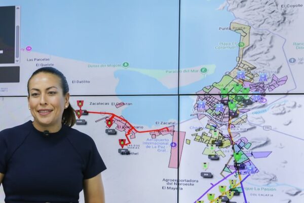 Destaca Milena Quiroga resultados del C4 del Agua para combatir irregularidades en La Paz