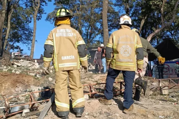 Explosión de polvorín en Huixquilucan deja una persona fallecida
