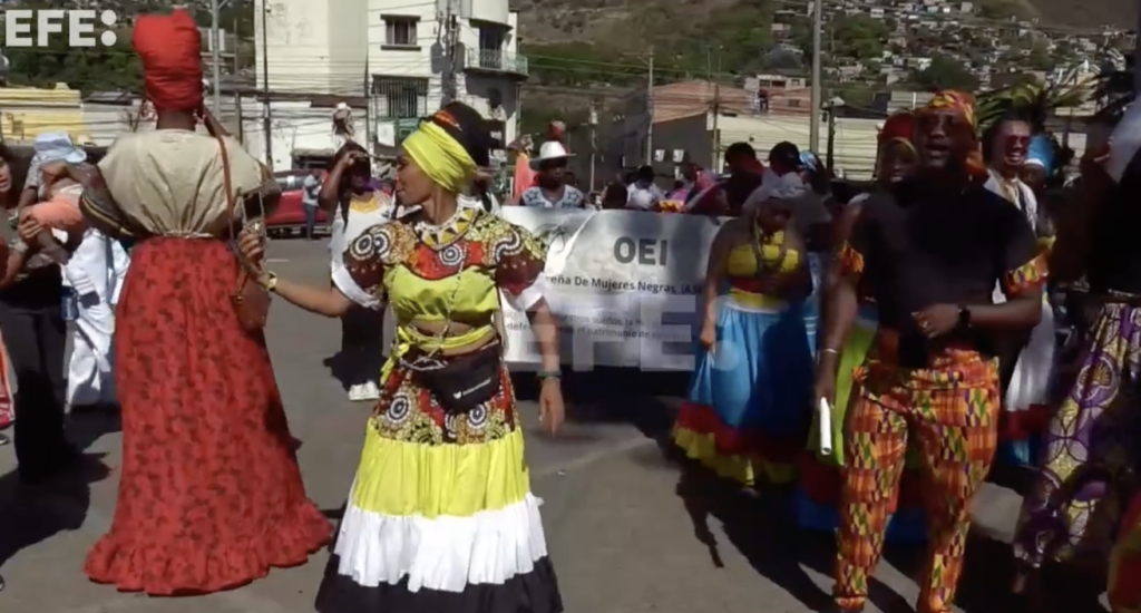 Budari Palacios participa en conmemoración de 229 años de llegada garífuna a Honduras