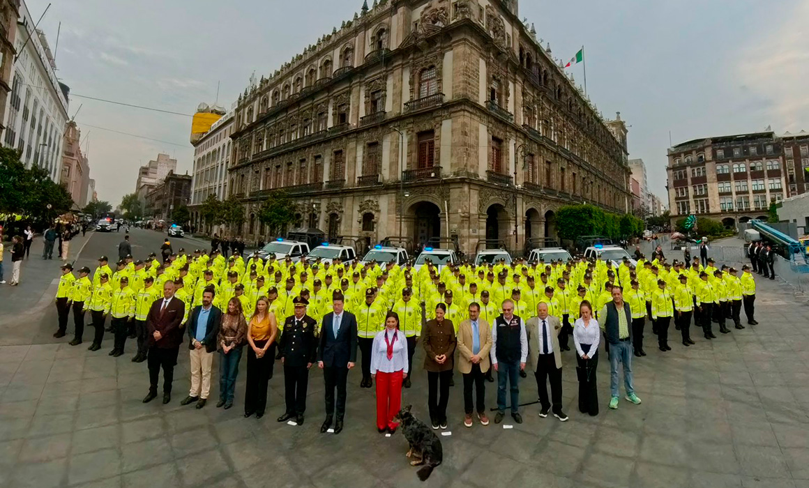 Clara Brugada presenta Mando Único con 7,000 cámaras para el Centro Histórico