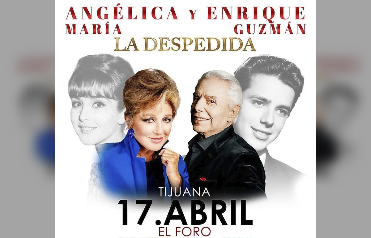 Angélica María y Enrique Guzmán se despiden de Tijuana con concierto