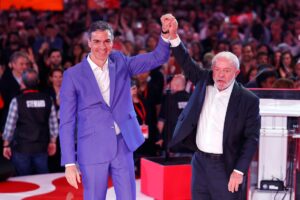 Líderes progresistas mundiales reconocen el liderazgo de Pedro Sánchez en Barcelona
