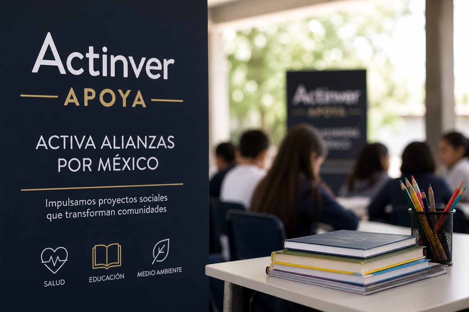 ACTINVER APOYA LANZA CONVOCATORIA 2026 PARA IMPULSAR PROYECTOS SOCIALES EN TODO EL PAÍS