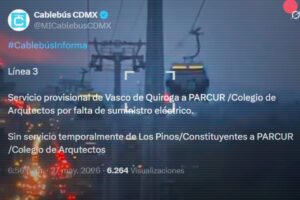 Fallas en Cablebús dejan usuarios atrapados; prevén cierres viales en CDMX y Tijuana