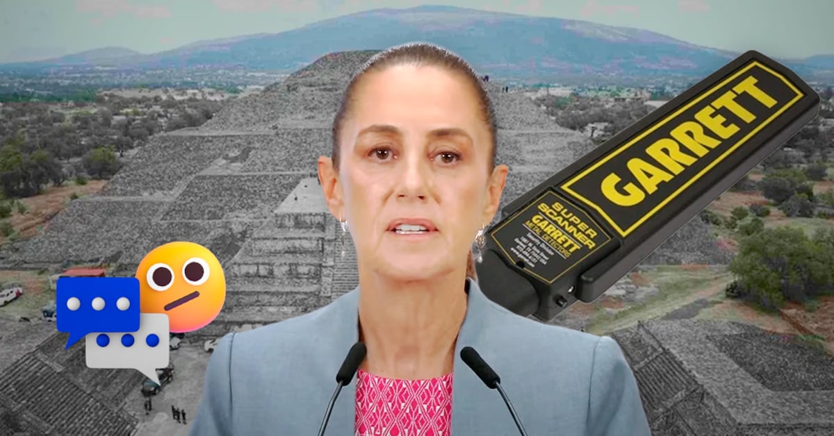 Sheinbaum revela falta de detectores de metales en sitios arqueológicos tras ataque en Teotihuacán
