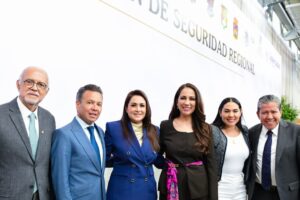 Encabeza Tere Jiménez reunión de seguridad regional con seis gobernadores en Aguascalientes