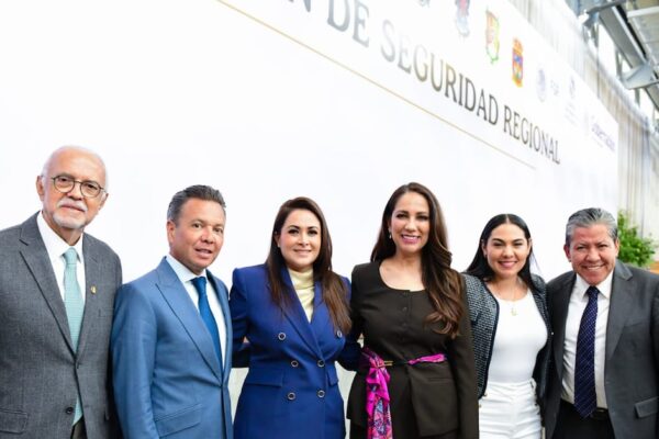 Encabeza Tere Jiménez reunión de seguridad regional con seis gobernadores en Aguascalientes