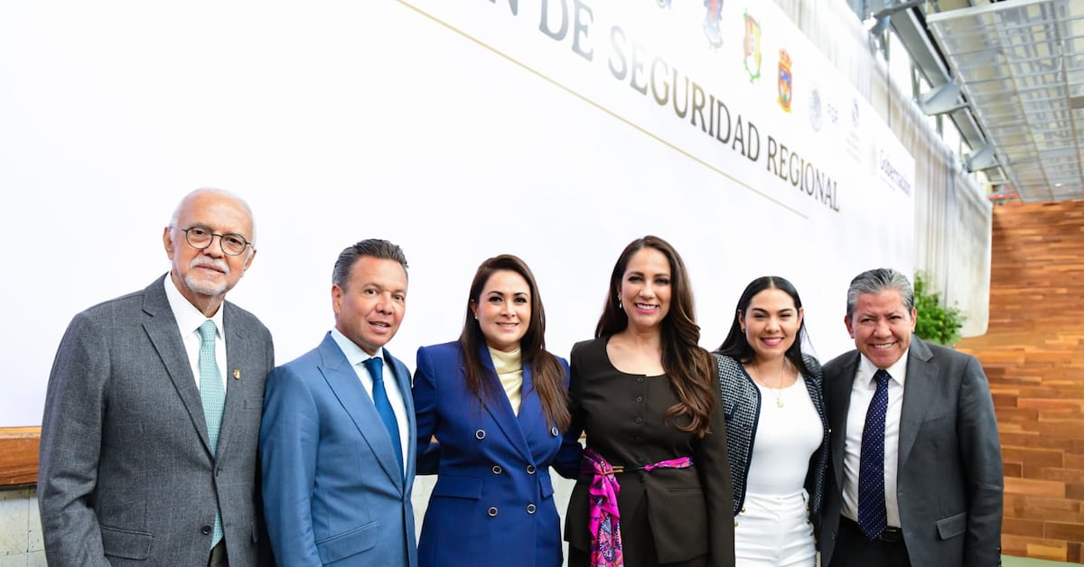 Encabeza Tere Jiménez reunión de seguridad regional con seis gobernadores en Aguascalientes