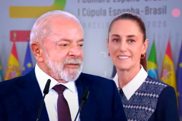 Sheinbaum participa en Cumbre de Defensa de la Democracia en Barcelona y rechaza intervención en Cuba