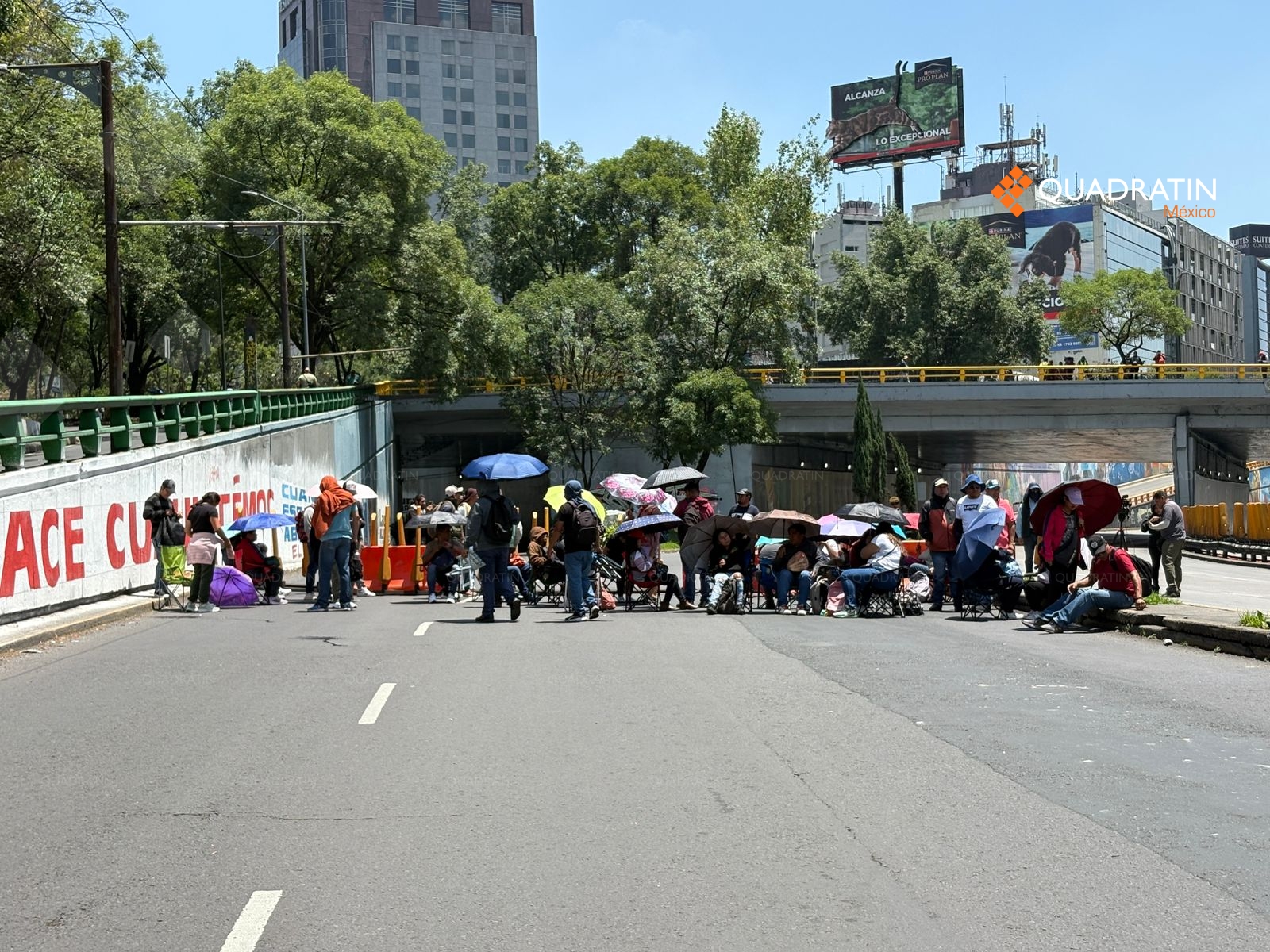 Segob llama al diálogo tras bloqueo de la CNTE en Circuito Interior