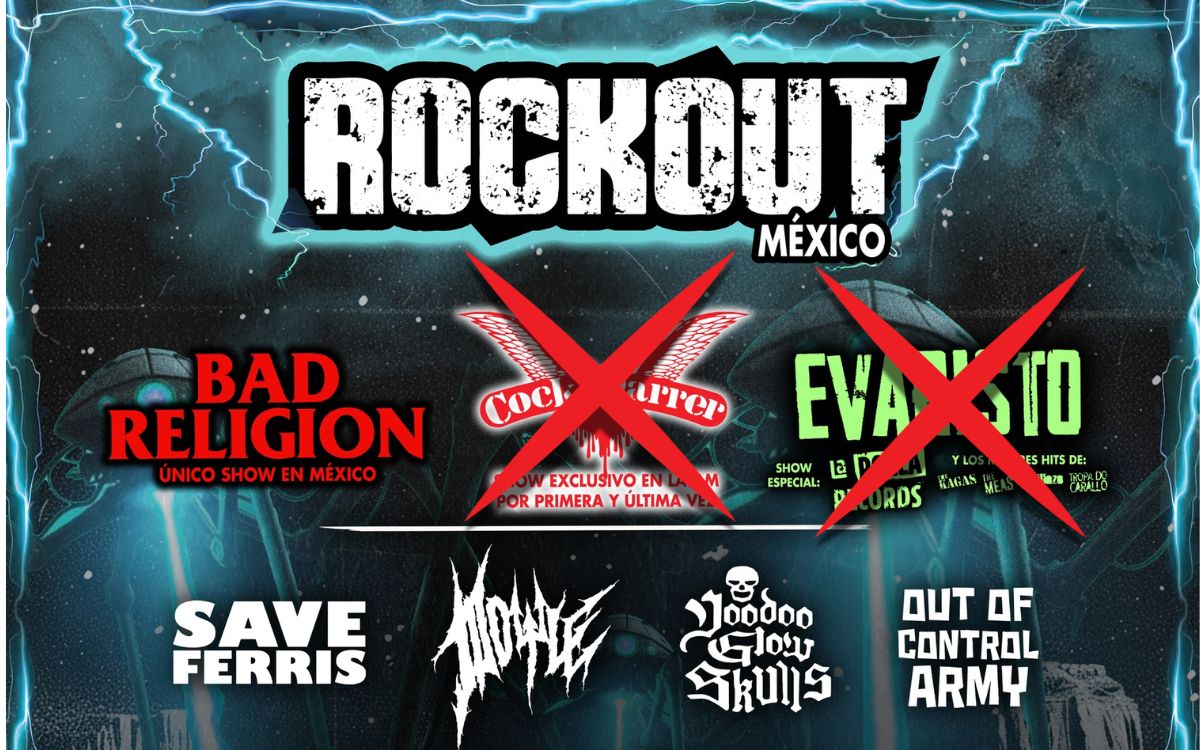 Rockout MX pierde a Cock Sparrer y a su booker por incumplimientos contractuales