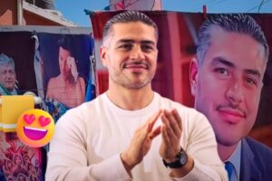 Comercializan imagen de Omar García Harfuch en productos del mercado informal