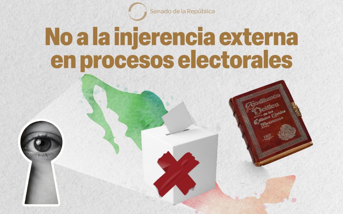 Senado aprueba aplazar elección judicial a 2028 y establece nulidad por injerencia extranjera
