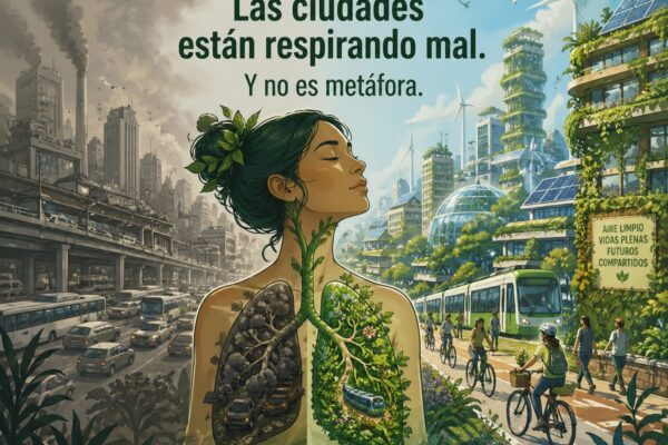 Las ciudades están respirando mal. Y no es metáfora