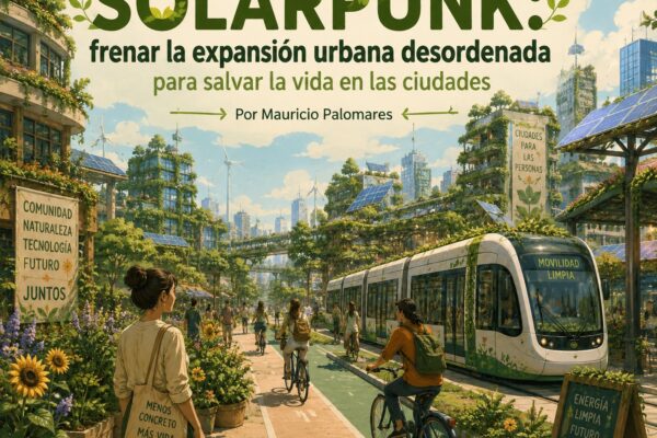 SOLARPUNK: frenar la expansión urbana desordenada para salvar la vida en las ciudades