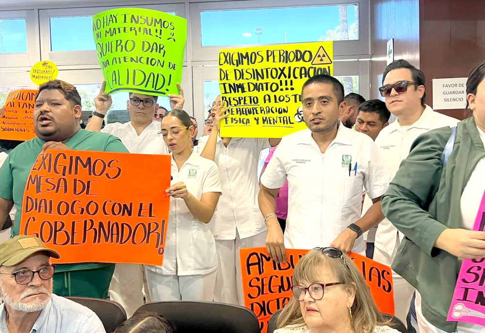 BCS enfrenta crisis por feminicidios, reforma contra matrimonio infantil y protestas en salud